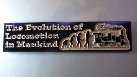 The Evolution of Locomotion in Mankind - WC-1471-N