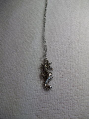 Silver Seahorse Necklace (N1045)